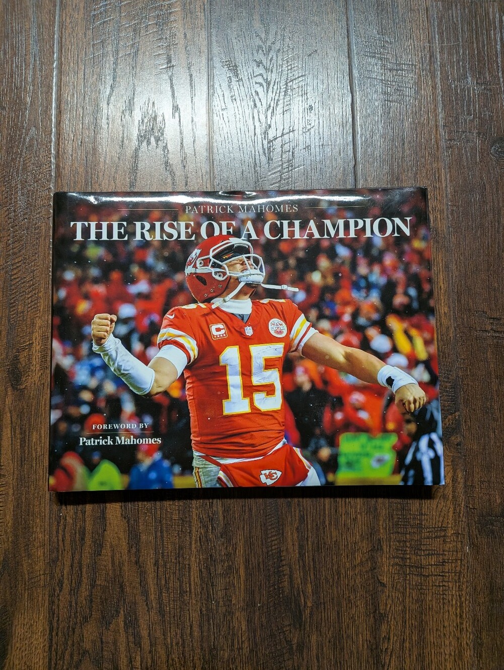 Patrick Mahomes Hardcover Book Kansas City Chiefs The Rise Of A Champion (2020)